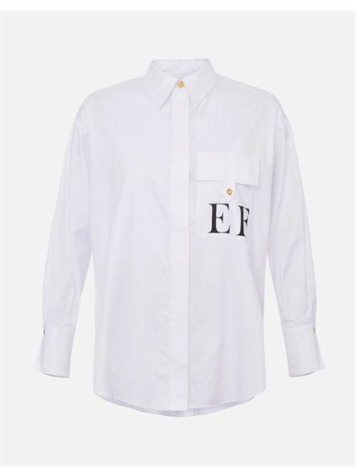STRIPED SHIRT ELISABETTA FRANCHI | CA12156E2100 Bianco